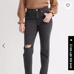 Madewell Girlfriend Black Jeans